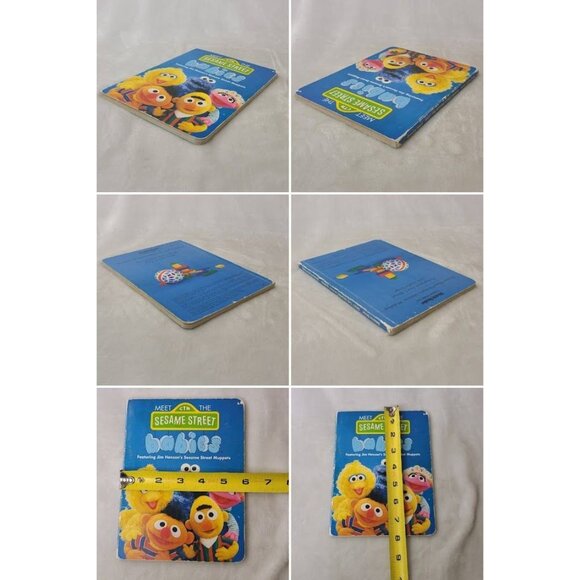 Meet The Sesame Street Babies Board Book Featuring Jim Hensons Muppets 1993 - Picture 8 of 8